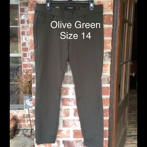 Olive Green Liverpool Sienna Pull Ons